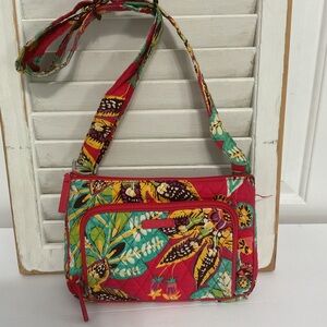 Vera Bradley Bag Little Hipster Bahama Bay
